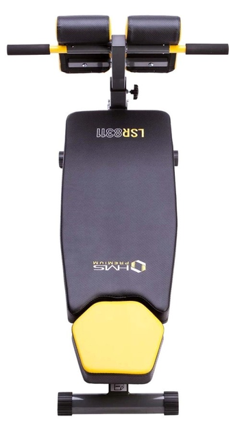 Ławka do ćwiczeń HMS z ławeczką rzymską LSR8311 (5907695596557) - obraz 6