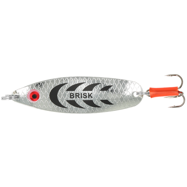 Блесна ZEOX Brisk №3 26г 001В Silver - Фото 1 Блесна ZEOX Brisk №3 26г 001В Silver - изображение 1