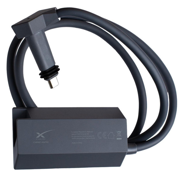 Комплект Супутниковий інтернет Старлінк Ген2 Internet Starlink V2 + Адаптер Ethernet Starlink V2 - зображення 4