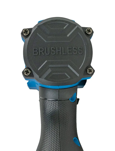 Аккумуляторный шуруповерт KRAISSMANN 103 S-ABS-BL 16.8/45 Nm (две АКБ 16,8 В, кейс, бесщеточный мотор, быстрая зарядка, металлический быстросъемный патрон) - изображение 5