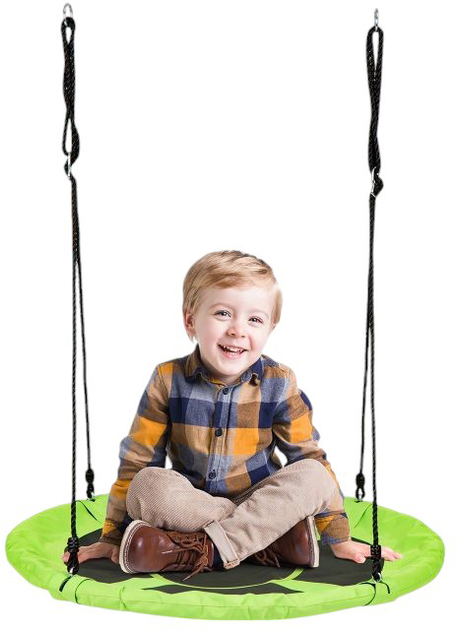 Huśtawka ogrodowa EcoToys bocianie gniazdo (5903769974276) - obraz 4