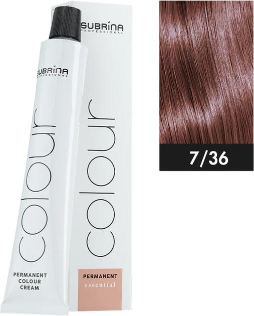 Фарба для волосся Subrina Professional Essential Colour 7/36 Intense Brown Medium Blonde 100 мл (4260446017901) - зображення 3