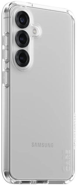 Панель CARE by PanzerGlass Flagship Case Urban Combat w. Clear Frame для Samsung Galaxy S25 Transparent (5715685016868) - зображення 3