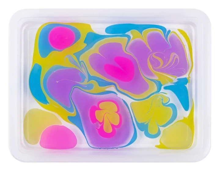 Набор для рисования на воде Tookyland 12 цветов + 50 листов. Marbling. Набор для марморирования, ЭБРУ (LT150) инструкция на украинском языке - изображение 6