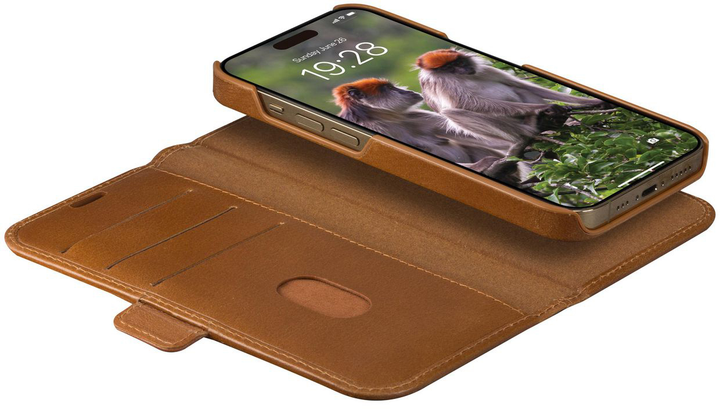Etui z klapką Dbramante Lynge do Apple iPhone 15 Pro Max Tan (LY67GT001867) - obraz 4