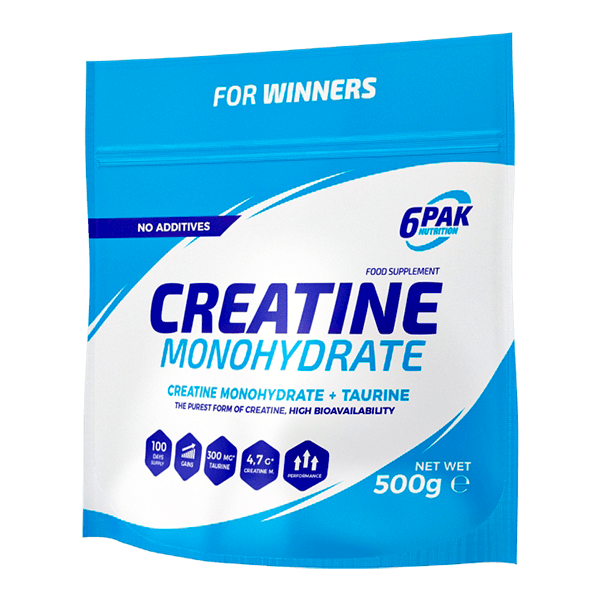 Креатин моногидрат 6Pak Creatine Monohydrate 500 грамм - Фото 1 Креатин моногидрат 6Pak Creatine Monohydrate 500 грамм - изображение 1