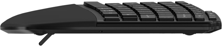 Клавіатура бездротова Kensington Pro Fit Ergo KB675 EQ TKL USB/Wireless/Bluetooth Black (K75491PN) - зображення 4