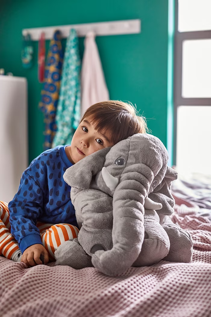 Плюшева іграшка JATTESTOR IKEA 703.735.91 сірий - зображення 5