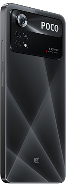 Smartfon Poco X4 Pro 5G 6/128GB Laser Black (MZB0AZ4EU) - obraz 4