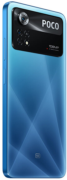 Мобільний телефон Poco X4 Pro 5G 6/128GB Laser Blue (MZB0AYUEU) - зображення 4