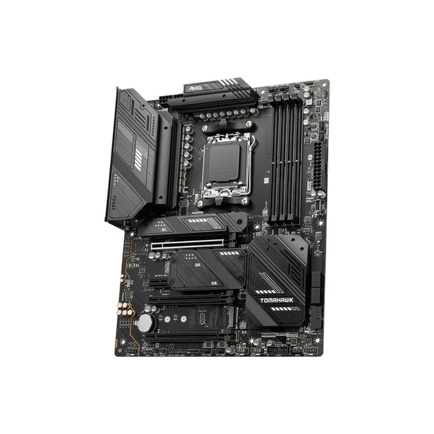 Материнcька плата MSI MAG X670E TOMAHAWK WIFI sAM5 X670 4xDDR5 M.2 HDMI DP WiFi BT ATX - зображення 3