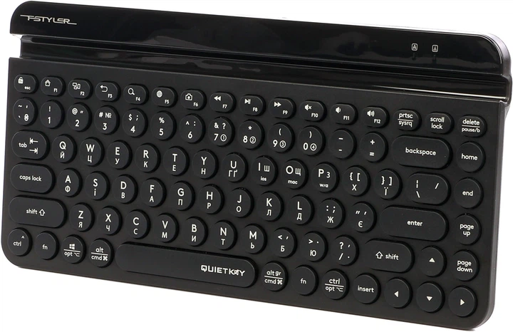 Клавиатура беспроводная A4Tech FBK30 Wireless Black (4711421972499) - изображение 2