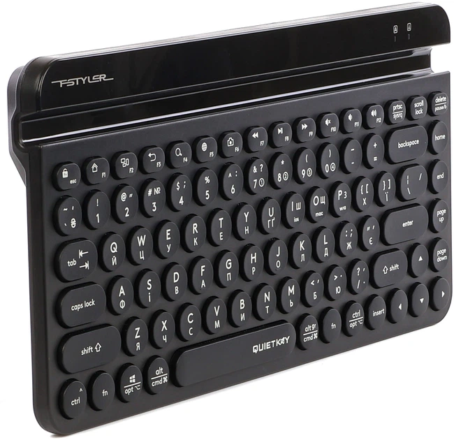 Клавиатура беспроводная A4Tech FBK30 Wireless Black (4711421972499) - изображение 3