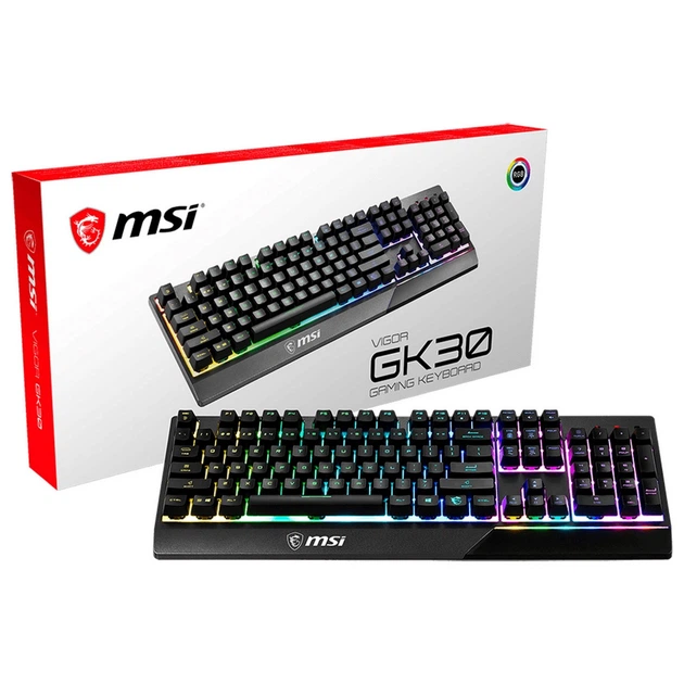 Клавіатура MSI VIGOR GK30 UA - Фото 2 Клавіатура MSI VIGOR GK30 UA - зображення 2