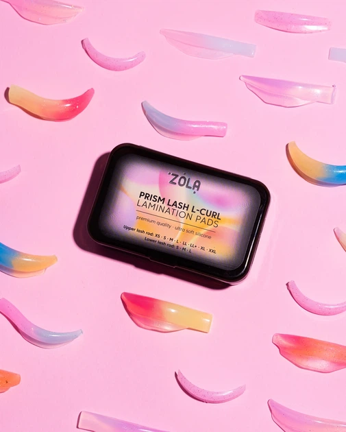 Валики для ламинирования Zola Prism Lash L-Curl для верхних и нижних ресниц 11 пар - Фото 2 Валики для ламинирования Zola Prism Lash L-Curl для верхних и нижних ресниц 11 пар - изображение 2