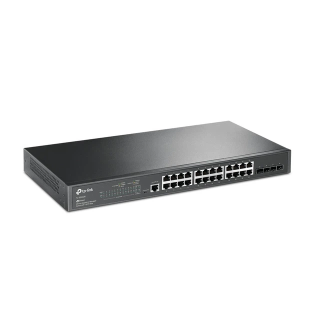 Комутатор TP-LINK SG3428 24xGE, 4xSFP, Керований L2 - зображення 2