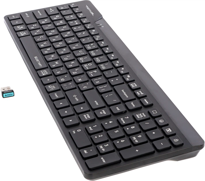 Клавіатура бездротова A4Tech Fstyler FBK23 AS, чорний 305312 - изображение 5