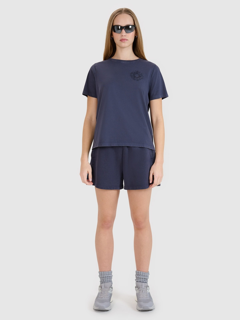 Футболка бавовняна жіноча 4F 4FWSS25TTSHF1988-22S 2XL Синя (5905700407348) - зображення 4