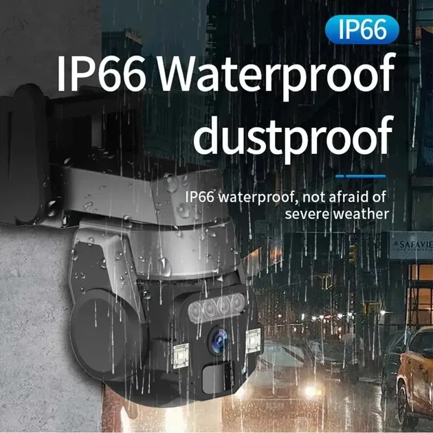 Уличная Ip WiFi камера видеонаблюдения поворотная автономная 5Мп на CareCamPro - изображение 7
