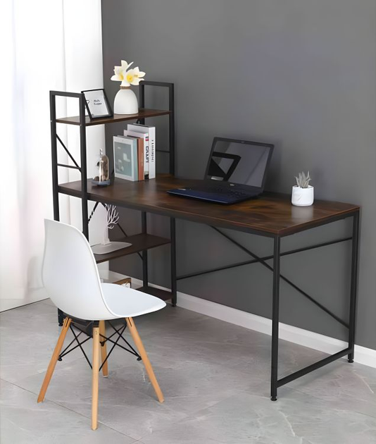 Biurko komputerowe ModernHome by Multistore regał z półkami (PJJCT0002-303) - obraz 8