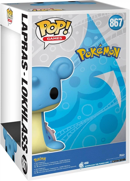 Figurka Funko Pop Jumbo Pokemon Lapras 1 szt 74226 (889698742269) - obraz 3