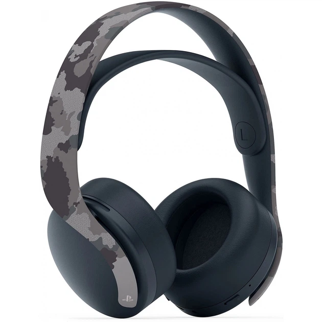 Навушники Sony Pulse 3D Wireless Headset Gray Camouflage (9406990) - Фото 2 Навушники Sony Pulse 3D Wireless Headset Gray Camouflage (9406990) - изображение 2