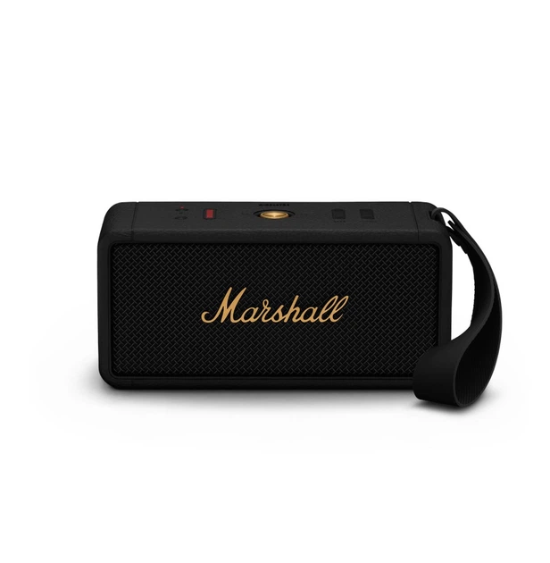 Портативная колонка Marshall Middleton Black and Brass (1006034) - Фото 1 Портативная колонка Marshall Middleton Black and Brass (1006034) - изображение 1