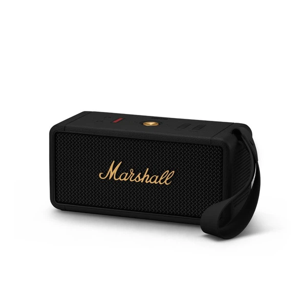 Портативная колонка Marshall Middleton Black and Brass (1006034) - Фото 2 Портативная колонка Marshall Middleton Black and Brass (1006034) - изображение 2