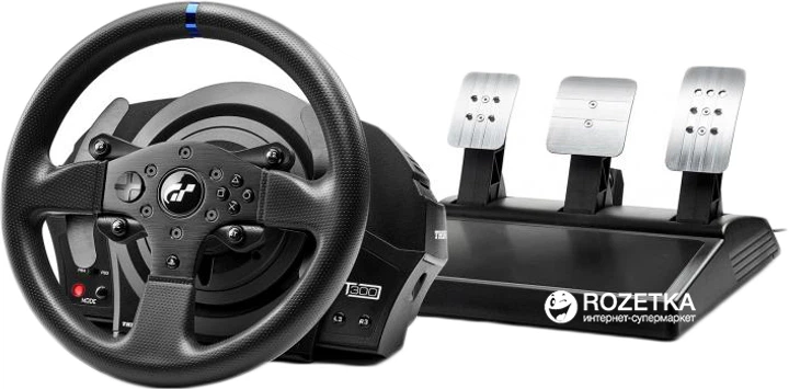 Проводной руль Thrustmaster T300 RS GT Edition Official Sony licensed PC/PS4/PS3 Black (4160681) - Фото 1 Проводной руль Thrustmaster T300 RS GT Edition Official Sony licensed PC/PS4/PS3 Black (4160681) - изображение 1