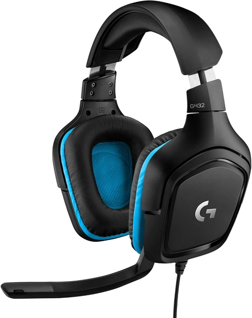Наушники Logitech Wired Gaming Headset G432 Black (981-000770) - Фото 1 Наушники Logitech Wired Gaming Headset G432 Black (981-000770) - изображение 1