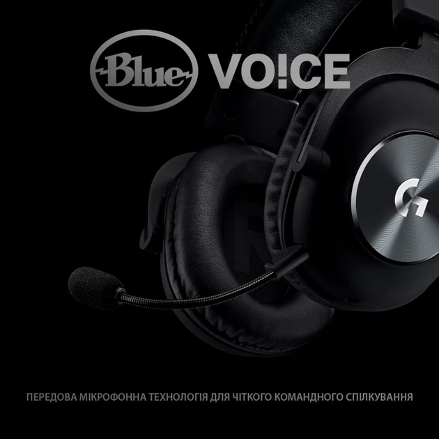 Наушники Logitech G PRO X Gaming Headset Black (981-000818) - Фото 8 Наушники Logitech G PRO X Gaming Headset Black (981-000818) - изображение 8