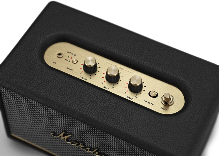 Акустическая система Marshall Loud Speaker Acton III Bluetooth Black (1006004) - изображение 6