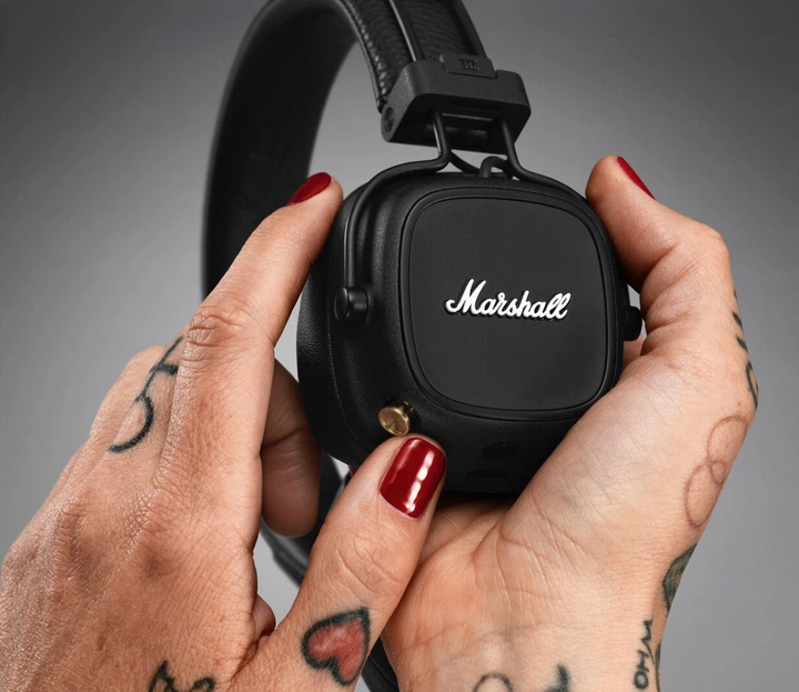 Наушники Marshall Major IV Bluetooth Black (1005773) - изображение 5
