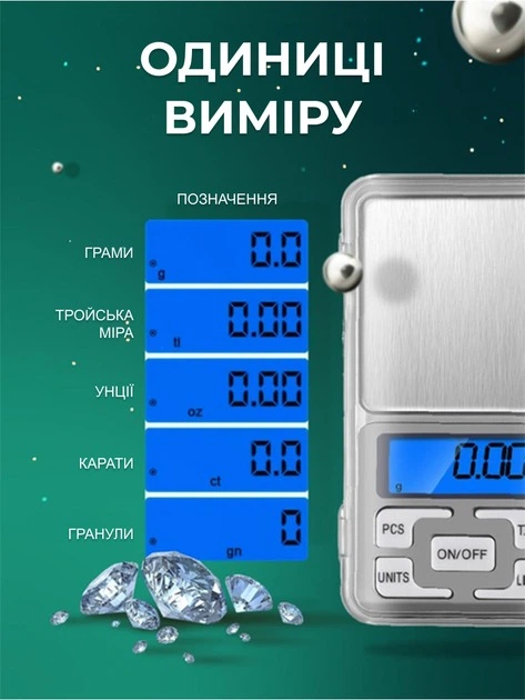 Высокоточные карманные электронные ювелирные мини весы MH-200 точностью в 0,01 - изображение 3