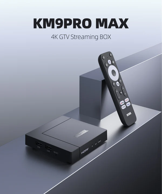 MECOOL KM9 PRO MAX 4K Smart TV Box із сертифікацією Google TV та Netflix - зображення 8
