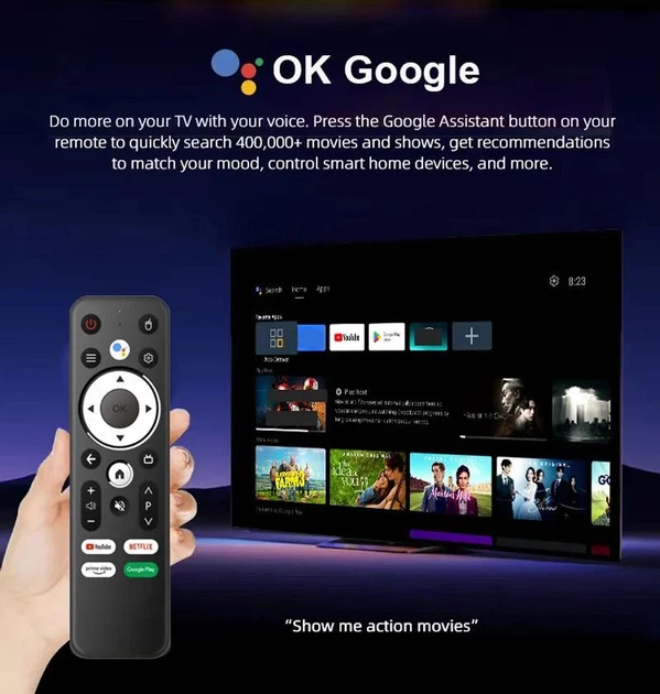 Смарт ТВ-приставка Z6 mini 1/8Гб Android TV 13 Amlogic S905L