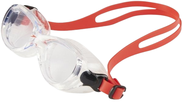 Детские очки для плавания в бассейне Speedo Futura Classic JU (8-10900B991) Red-Gray - изображение 3