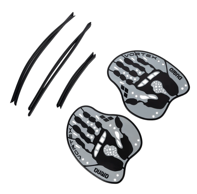 Лопатки для плавання Arena VORTEX EVOLUTION HAND PADDLE (95232-015) сірі, розмір L - Фото 2 Лопатки для плавання Arena VORTEX EVOLUTION HAND PADDLE (95232-015) сірі, розмір L - зображення 2