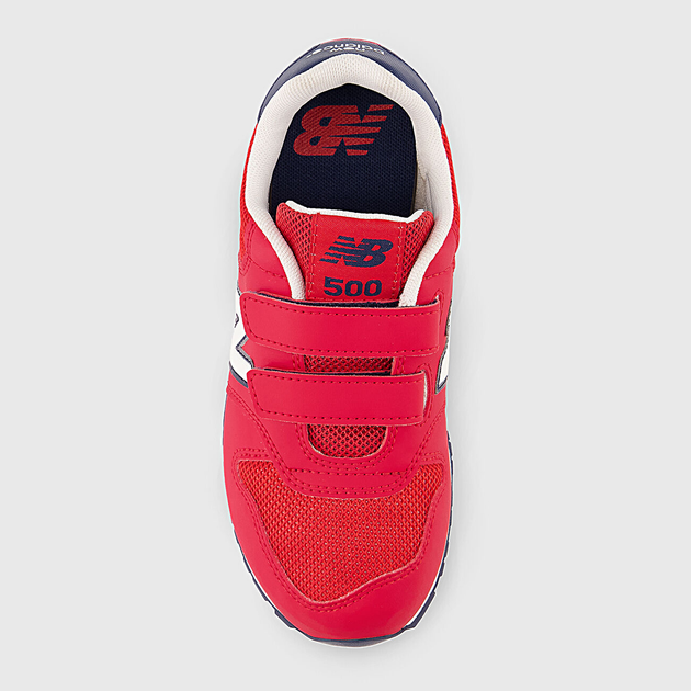 Sneakersy dziecięce dla dziewczynki na rzepy New Balance 500 PV500TR1 29 (11.5US) Czerwone (196432578924) - obraz 4