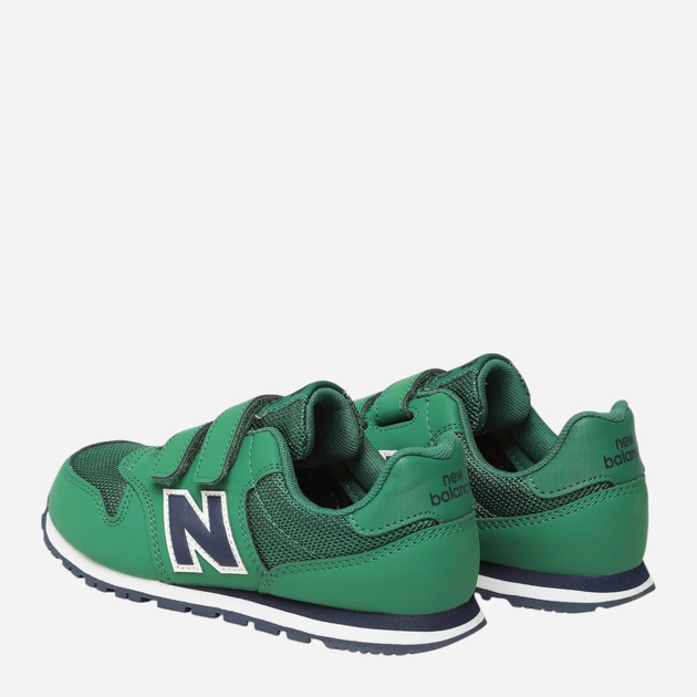 Sneakersy chłopięce na rzepy New Balance 500 PV500CP1 28 (10.5US) Zielone (196432579655) - obraz 4