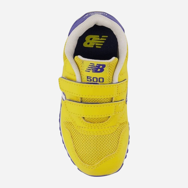 Дитячі кросівки для дівчинки New Balance 500 IV500HB1 22.5 (6US) Жовті (196432597383) - зображення 4