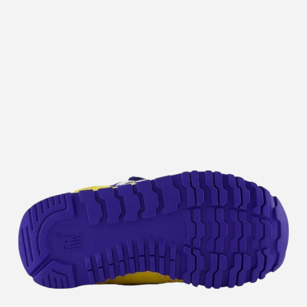 Sneakersy dziecięce dla dziewczynki na rzepy New Balance 500 IV500HB1 27.5 (10US) Żółte (196432597468) - obraz 5