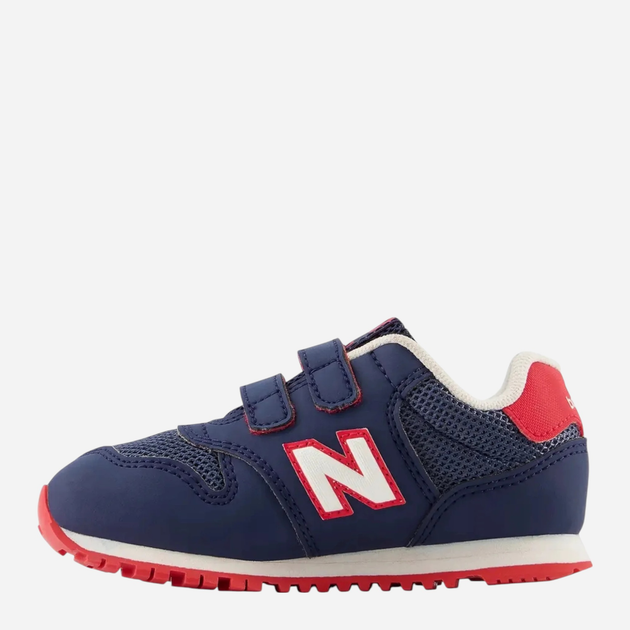 Sneakersy chłopięce na rzepy New Balance 500 IV500NV1 26 (9US) Granatowe (196432597987) - obraz 3
