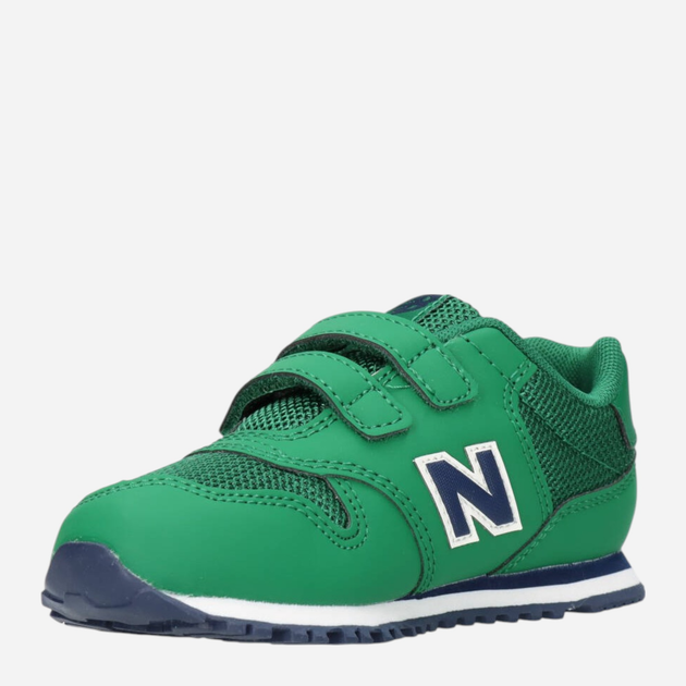 Sneakersy chłopięce na rzepy New Balance 500 IV500CP1 27.5 (10US) Zielone (196432599080) - obraz 5
