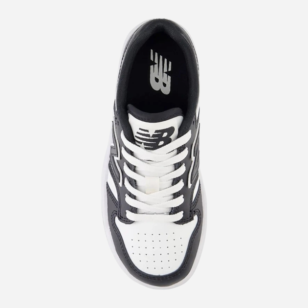 Sneakersy chłopięce New Balance 480 PSB480BW 33 (1.5US) Czarne (197375091990) - obraz 4