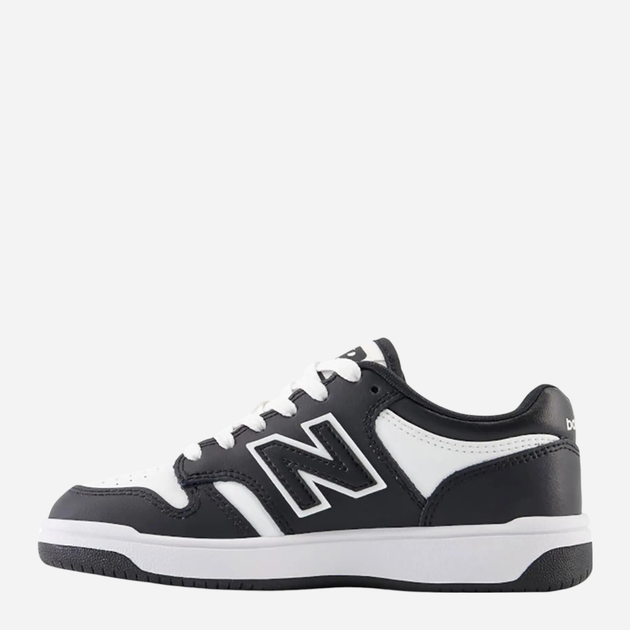 Sneakersy chłopięce New Balance 480 PSB480BW 29 (11.5US) Czarne (197375092058) - obraz 3