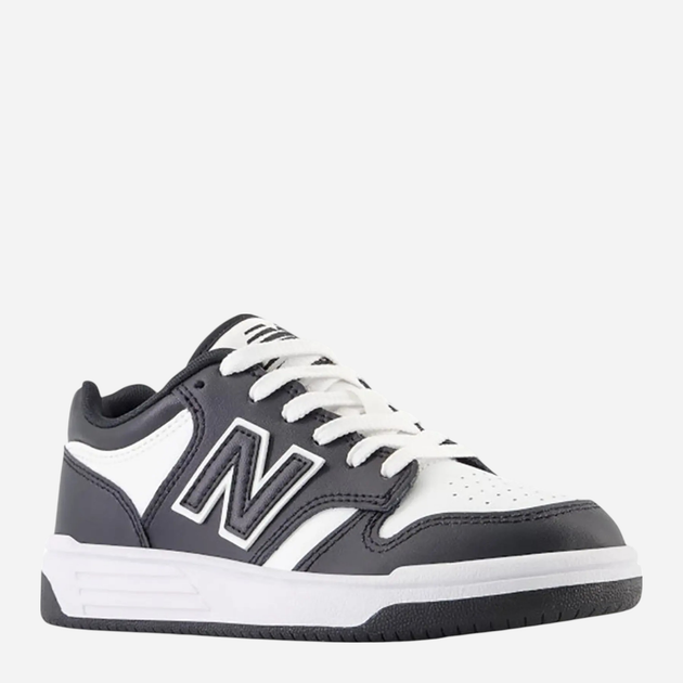 Sneakersy chłopięce New Balance 480 PSB480BW 30 (12US) Czarne (197375092065) - obraz 2