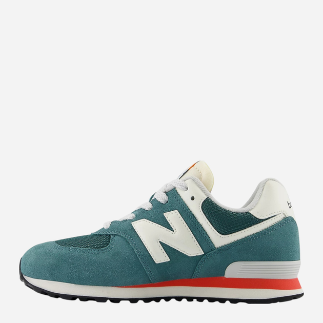 Sneakersy młodzieżowe chłopięce New Balance 574 GC574VPG 38.5 (6US) Turkusowe (197967811654) - obraz 3