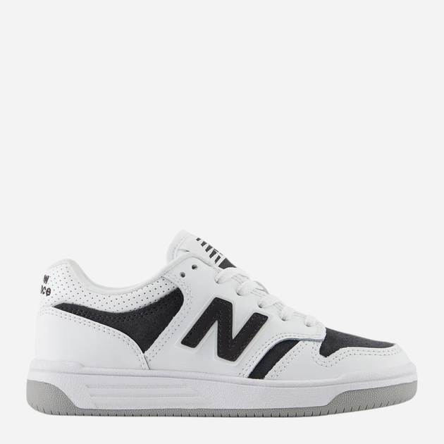 Sneakersy młodzieżowe chłopięce New Balance 480 GSB480VB 37 (4.5US) Białe (197967901881) - obraz 1