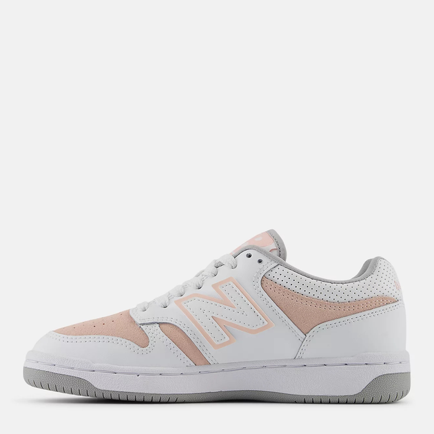 Підліткові кросівки для дівчинки New Balance 480 GSB480VP 39 (6.5US) Білі (197967902376) - зображення 3